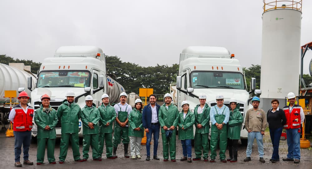 Recibimos al Secretario de desarrollo económico estatal en nuestra nueva planta en Hidalgo.