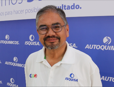 Ing. Julio Sánchez, jefe de seguridad industrial